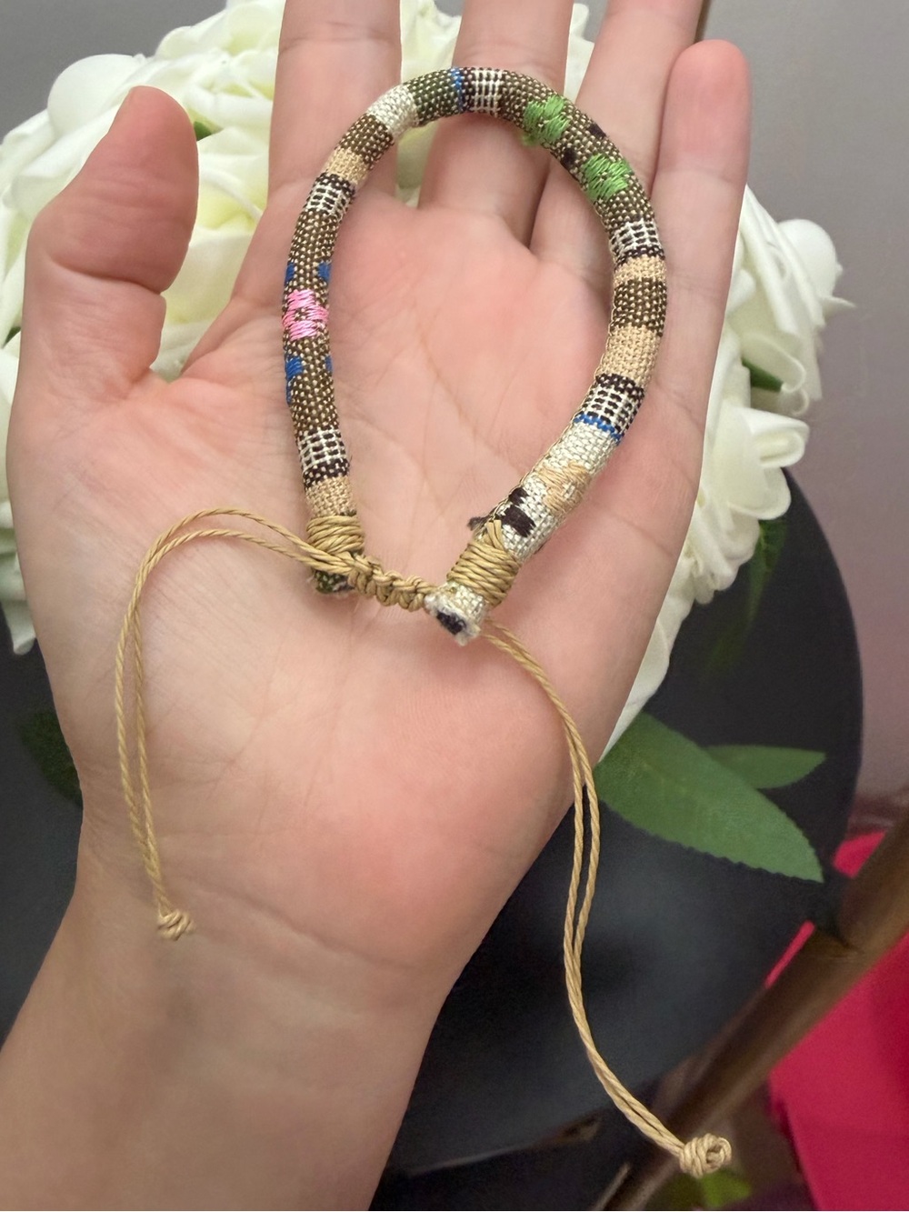 Handwoven Multicolor Beaded Friendship Bracelet - Women Jewelry